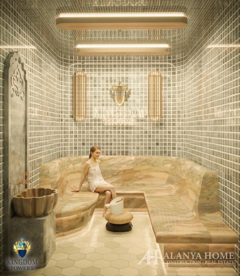 Фото покупка продажа недорогая квартира в доме жилом комплексе с парной комнатой Алания Хоум Анталия